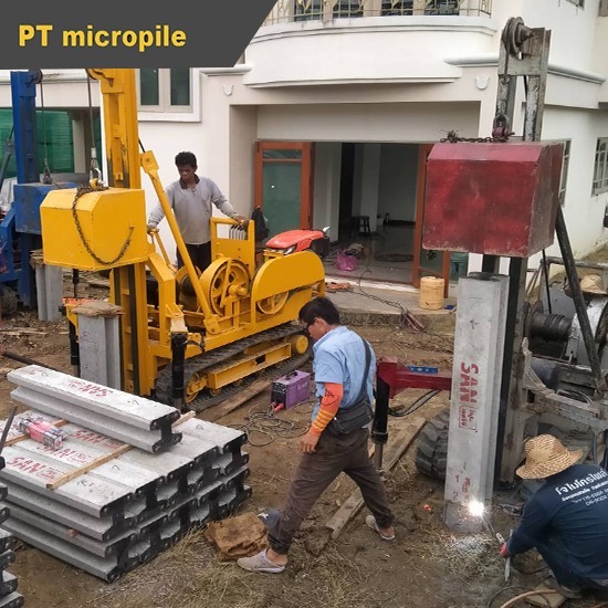 บริการตอก ติดตั้งเสาเข็ม ต่อเติมบ้าน - พีทีไมโครไพล์ - รับตอกเสาเข็ม นนทบุรี บริการตอก ติดตั้งเสาเข็ม ต่อเติมบ้าน - พีทีไมโครไพล์ - รับตอกเสาเข็ม นนทบุรี